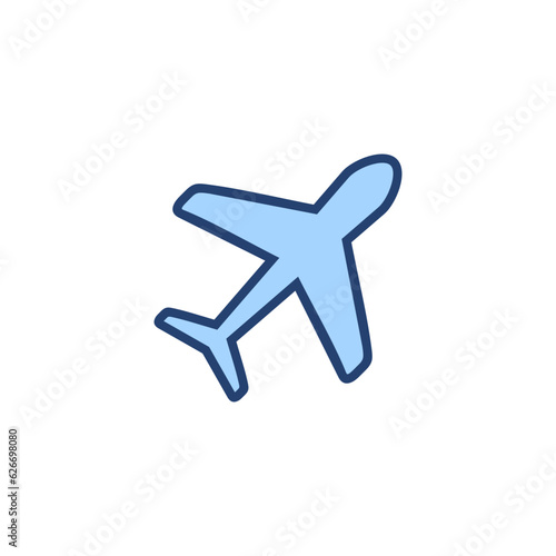 Plane icon vector. Airplane sign and symbol. Flight transport symbol. Travel sign. aeroplane
