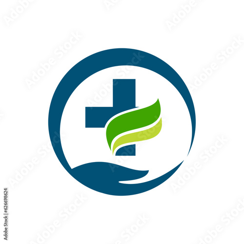 Medical care, treatment service, medicine, diagnostic centre and healthcare logo design.