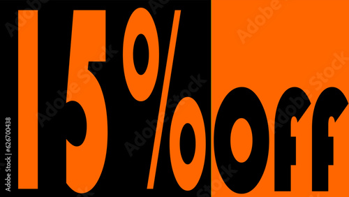 15% Off, discount, promotion, feature, theme: orange is the new black