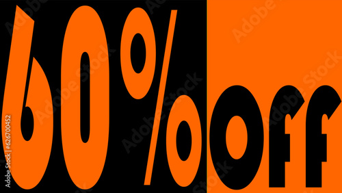 60% Off, discount, promotion, feature, theme: orange is the new black