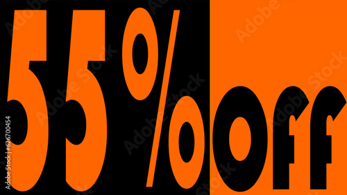 55% Off, discount, promotion, feature, theme: orange is the new black