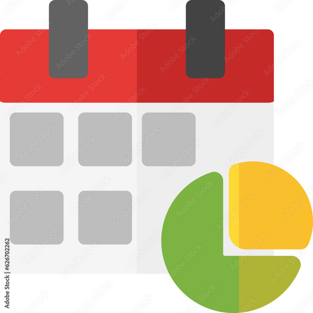 clean simple calendar icon flat style design clean simple calendar icon flat style design
