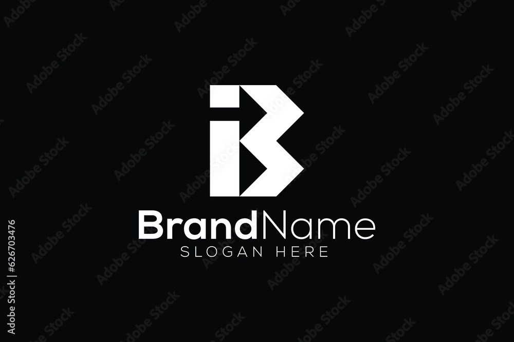 Minimal Letter B Arrow logo design vector template Minimal Letter B Arrow logo design vector template