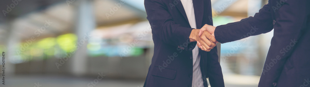 Banner Trust honesty business customer handshake together promise partner. Panorama Businessman teamwork diversity solidarity team Partner hands together. Team meeting shaking hands with copy space Banner Trust honesty business customer handshake together promise partner. Panorama Businessman teamwork diversity solidarity team Partner hands together. Team meeting shaking hands with copy space