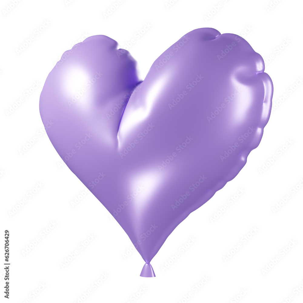 balloon shape heart 