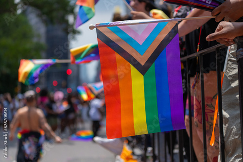 Obraz na płótnie Rainbow flag Lgbt pride