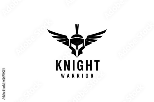knight logo vector icon illustration