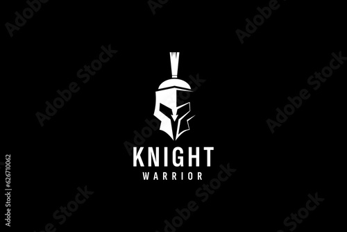knight logo vector icon illustration