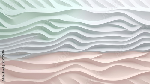 Pastel wave texture pattern vector background