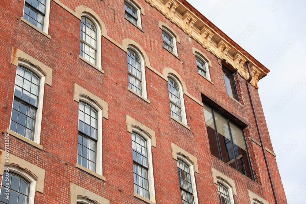 brick buildings symbolize stability and growth in real estate business. Offices that stand the test of time, securing success brick buildings symbolize stability and growth in real estate business. Offices that stand the test of time, securing success