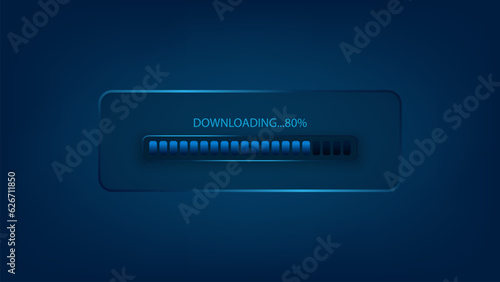 download progress status bar