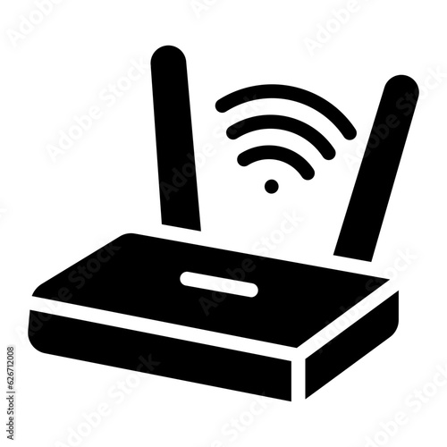 router Solid icon