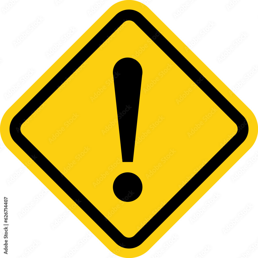 Danger sign, warning sign, attention sign icon. Danger sign, warning sign, attention sign icon.