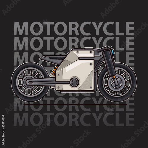 COOL MOTORCYCLE VECTOR WITH CONCEPT 12