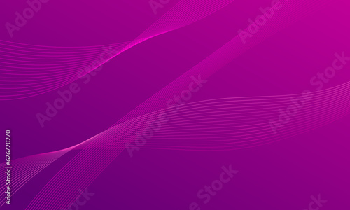 violet purple lines curve wave with smooth gradient abstract background