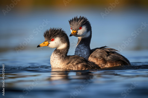 Blacknecked grebe - podiceps nigricollis