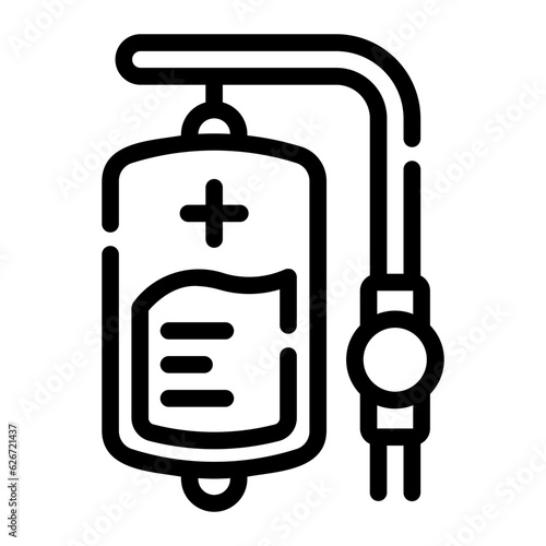 saline Line Icon
