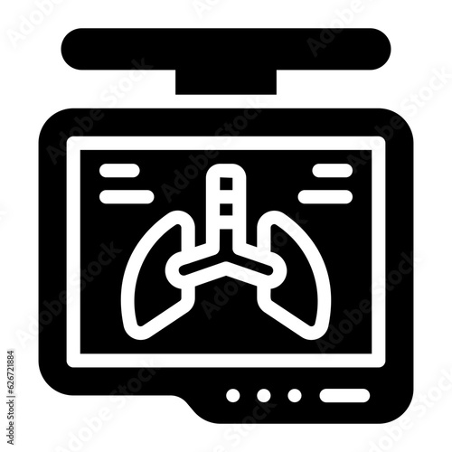 x ray Solid icon