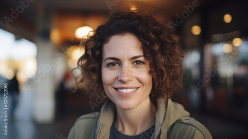 portrait of a person at in the street photography for website and business