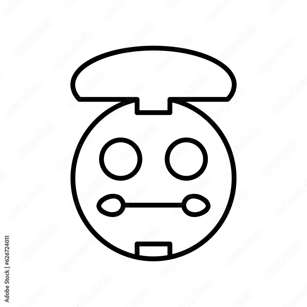 Little Makeup Box line icon Little Makeup Box line icon