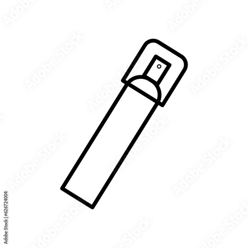 Hair Spray line icon