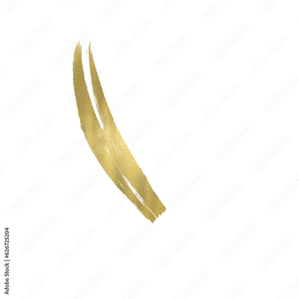 Gold Brush stroke Gold Brush stroke