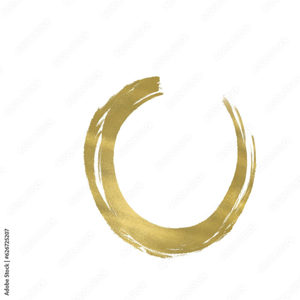 Gold Brush stroke Gold Brush stroke