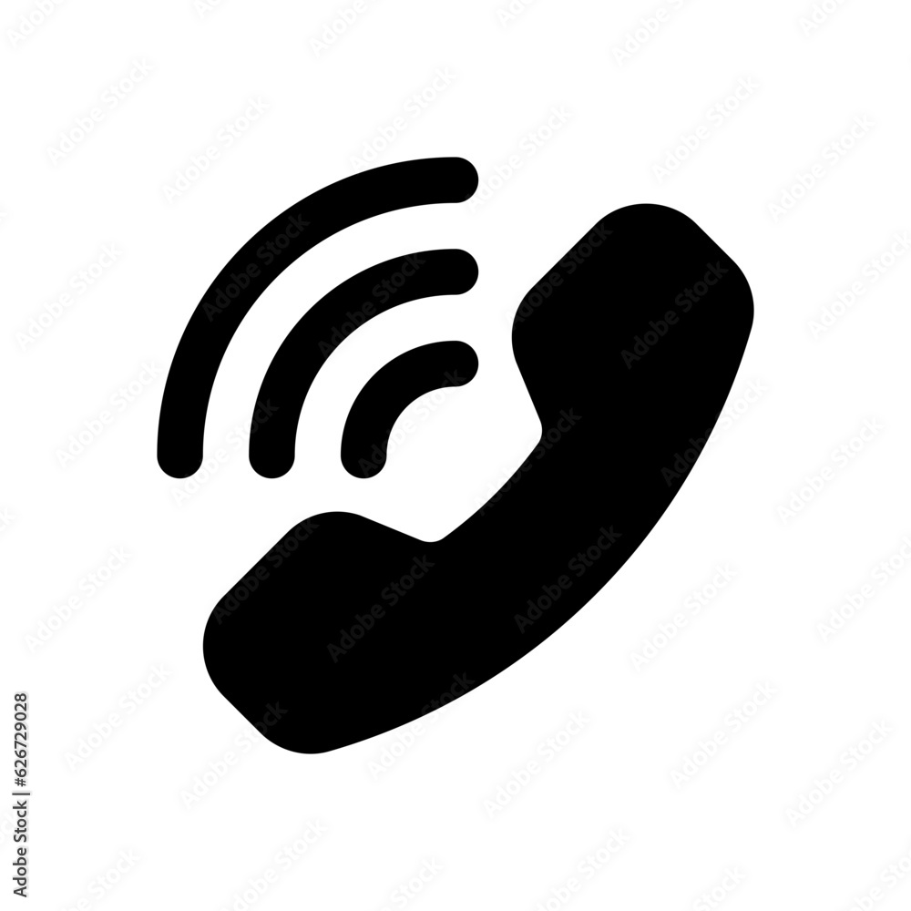phone call glyph icon phone call glyph icon