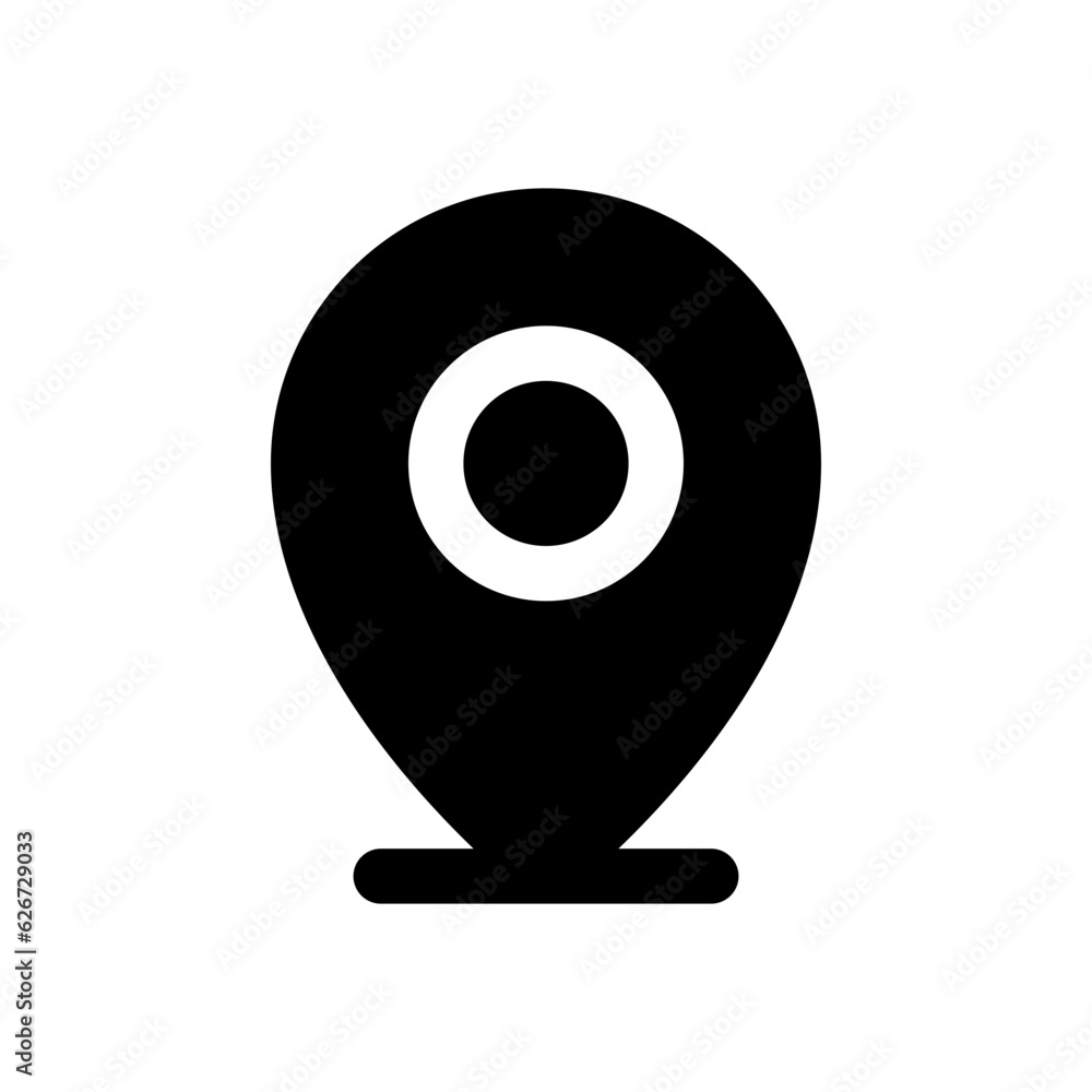 pin glyph icon pin glyph icon