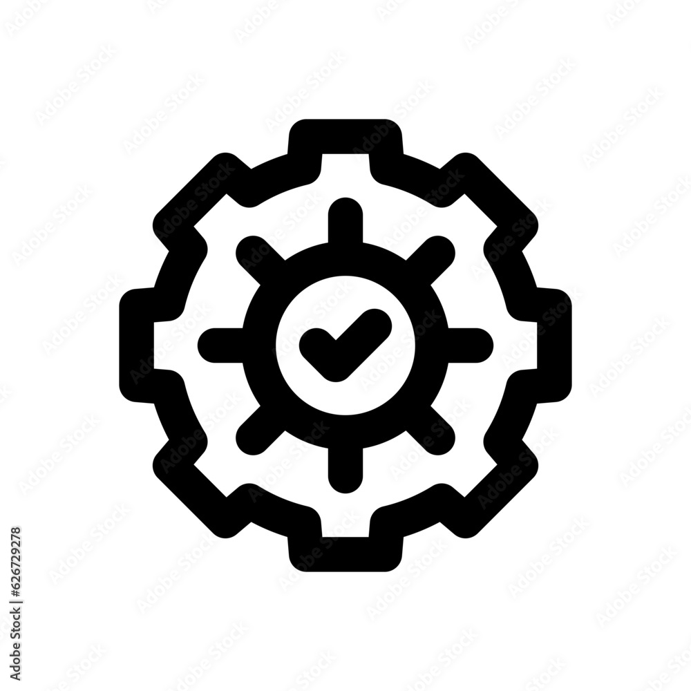 setting line icon setting line icon