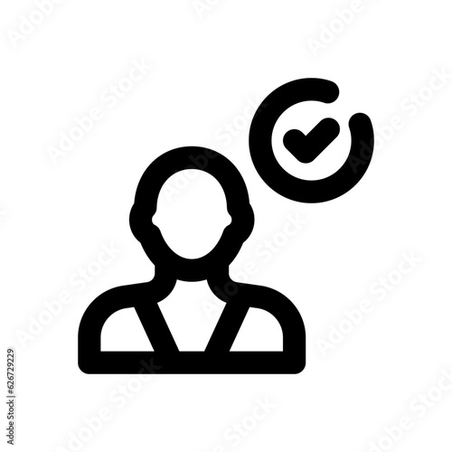 approval line icon