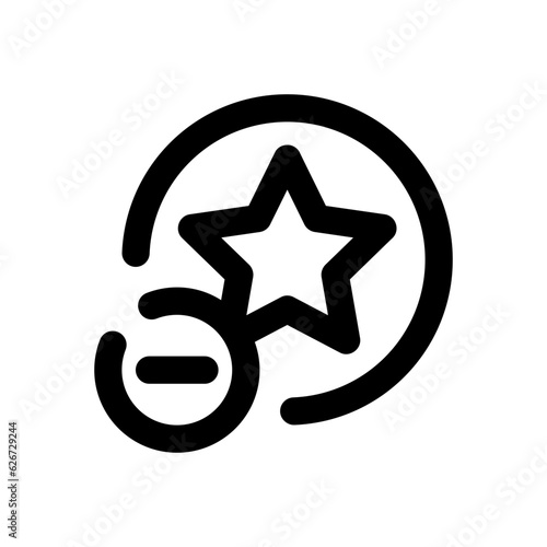 favourite line icon