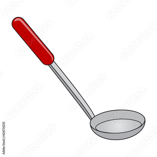 ladle vector illustration