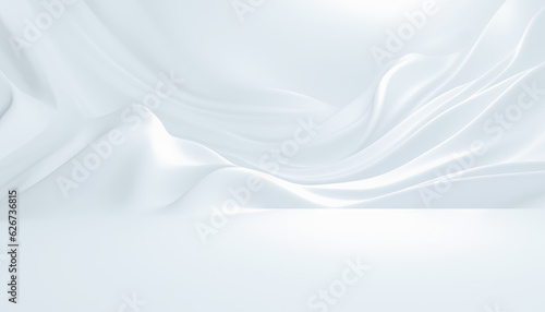 Fotografía White Silk Background