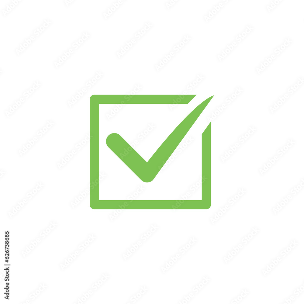 Check mark logo design template Check mark logo design template