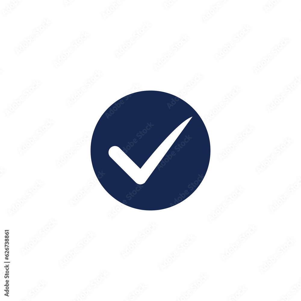 Check mark logo design template Check mark logo design template