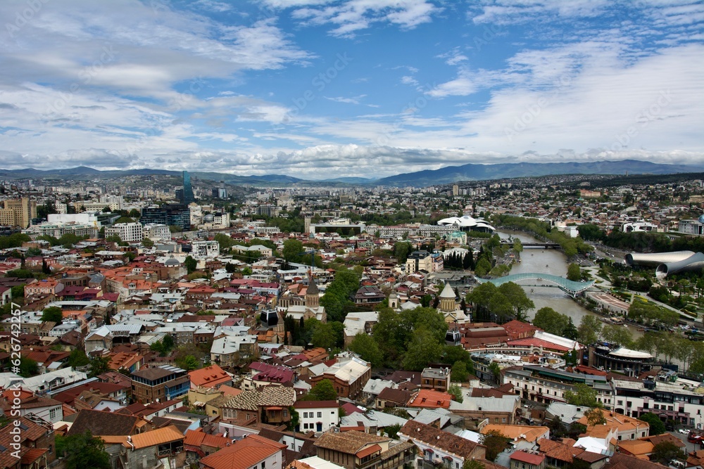 view of the city