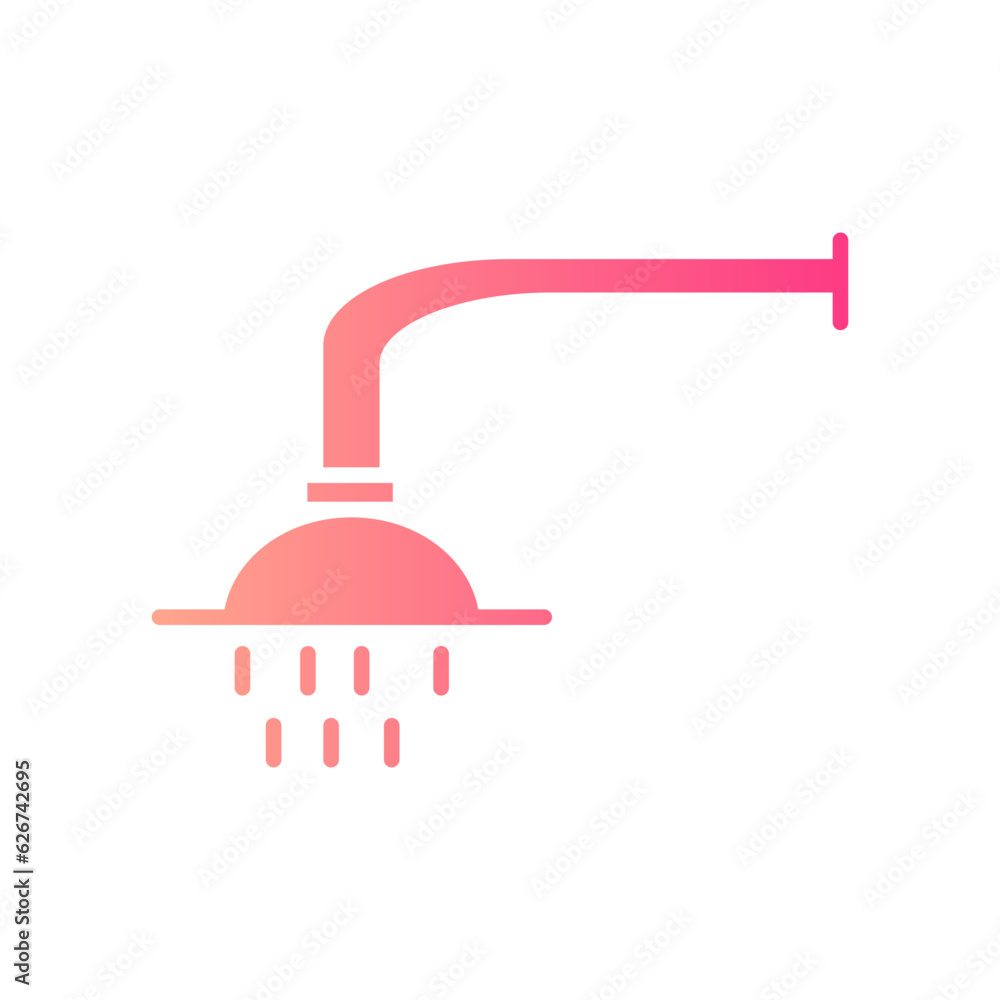 Shower Head gradient icon Shower Head gradient icon