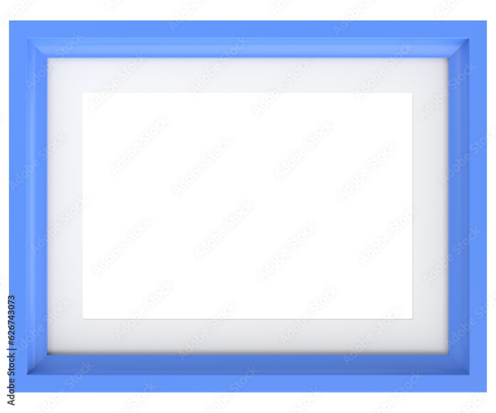 Picture frame. Landscape frame. 3D illustration. Picture frame. Landscape frame. 3D illustration.