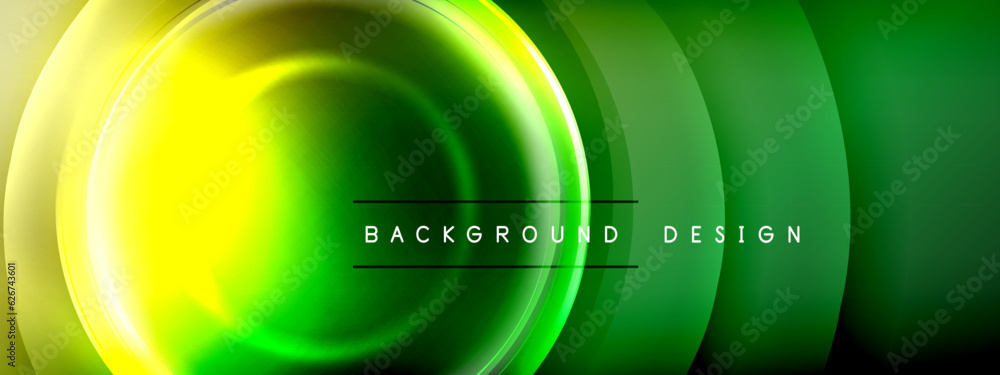 Circles lines and bubbles on bright glowing effect gradient with light and shadow effects. Dynamic interplay of light, shadow and depth. Futuristic and rhythmic technology design Circles lines and bubbles on bright glowing effect gradient with light and shadow effects. Dynamic interplay of light, shadow and depth. Futuristic and rhythmic technology design
