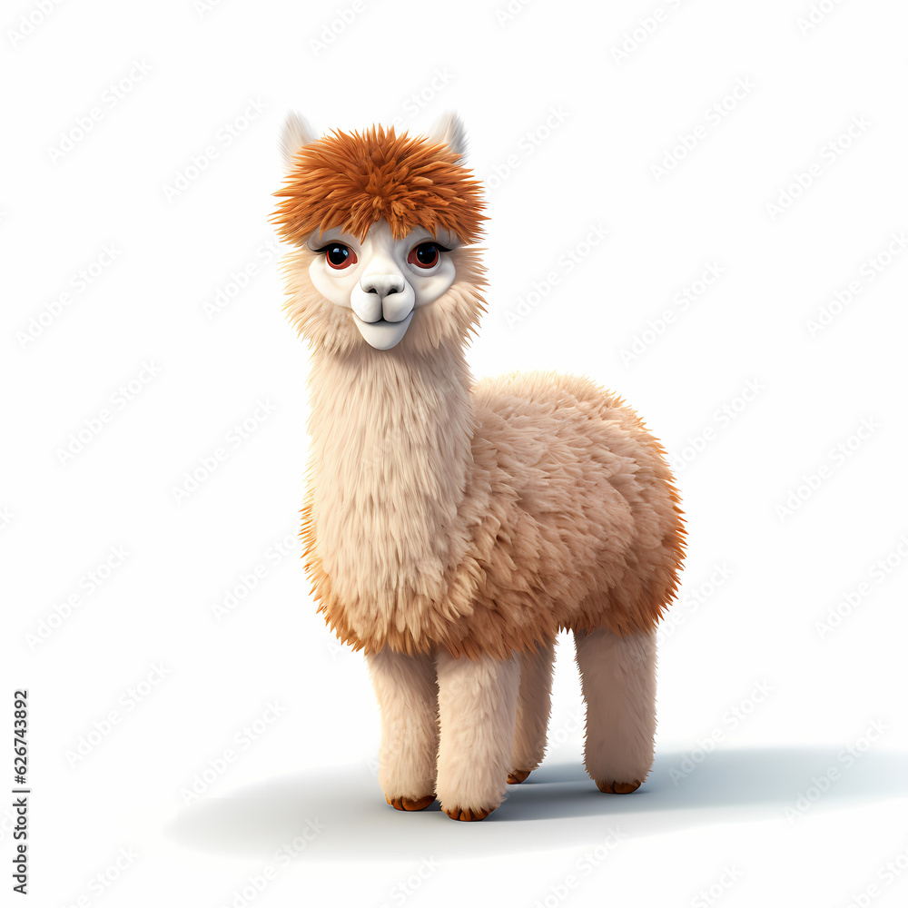 Fototapeta premium Alpaca