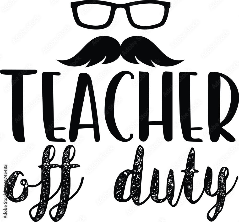 Teacher T-shirt design Lettering Teacher T-shirt design Lettering