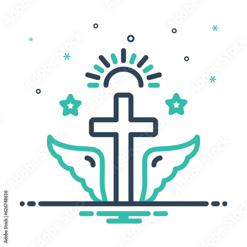 Mix icon for faith