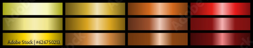 Farbverlauf gelb, gold, orange, rot