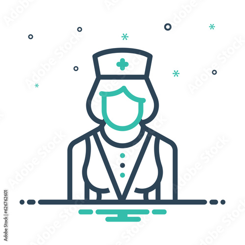 Mix icon for nursing