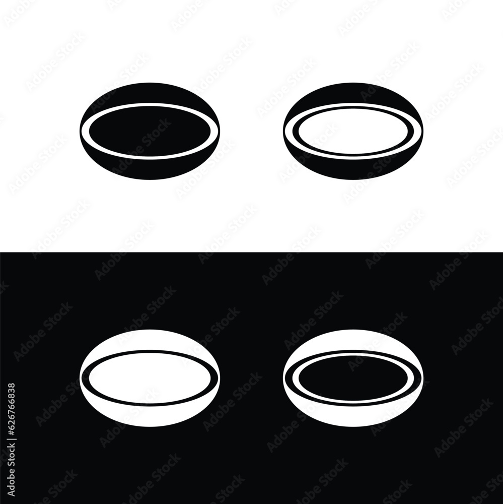 Circle vector logo template design . Circle icon illustration Circle vector logo template design . Circle icon illustration