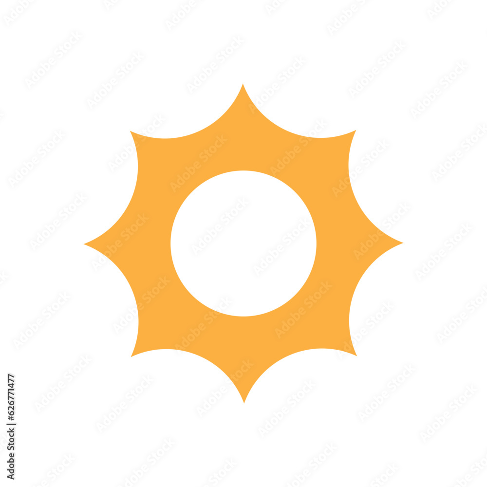 sun icon vector sun icon vector