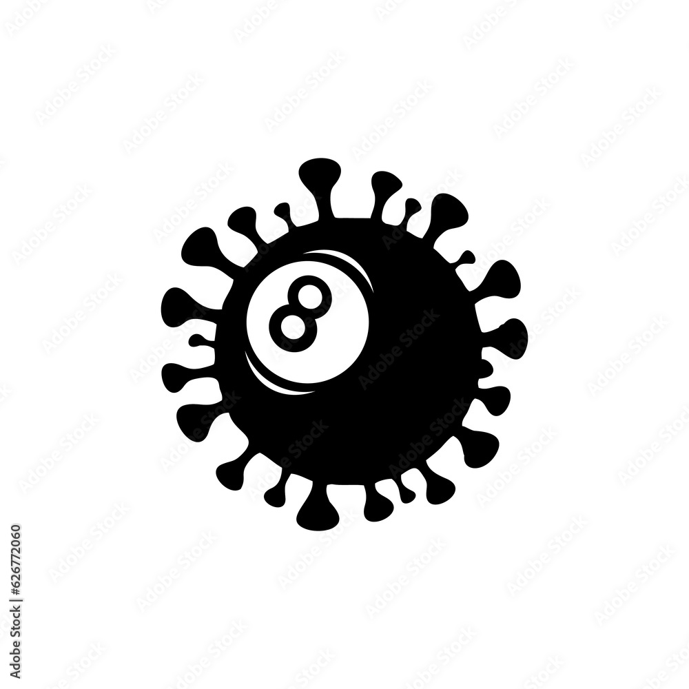 vector illustration of billiard ball vector illustration of billiard ball