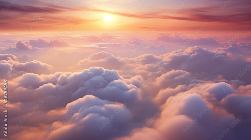 The beautiful sky in the dawn The beautiful sky in the dawn
