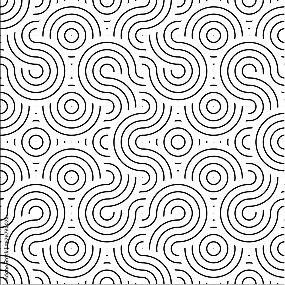 White & Black seamless undulating wavey pattern textured background wallpaper vector White & Black seamless undulating wavey pattern textured background wallpaper vector